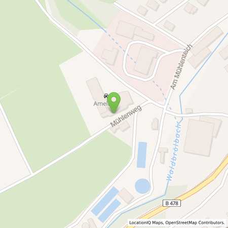 Standortübersicht der Strom (Elektro) Tankstelle: Autohaus Amelung GmbH in 51545, Waldbrl