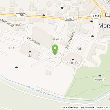 Standortübersicht der Tankstelle AggerEnergie GmbH in 51597 Morsbach