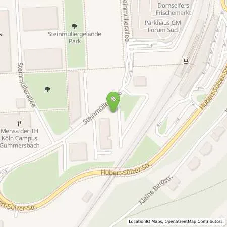 Standortübersicht der Tankstelle AggerEnergie GmbH in 51643 Gummersbach