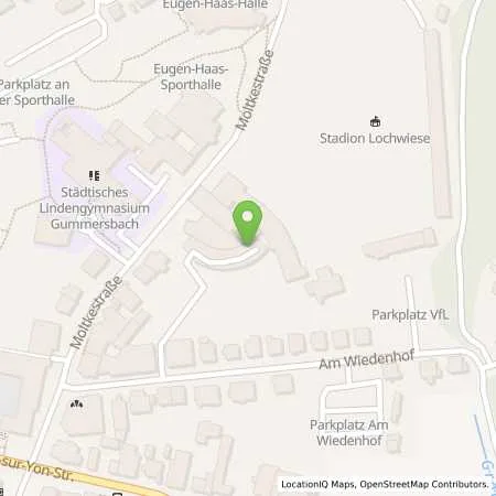 Standortübersicht der Tankstelle Kreisverwaltung Oberbergischer Kreis in 51643 Gummersbach