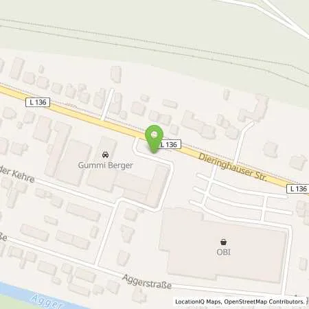 Standortübersicht der Tankstelle AggerEnergie GmbH in 51645 Gummersbach