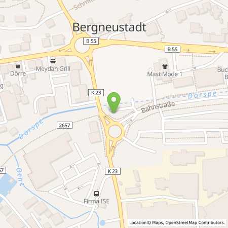 Standortübersicht der Strom (Elektro) Tankstelle: AggerEnergie GmbH in 51702, Bergneustadt