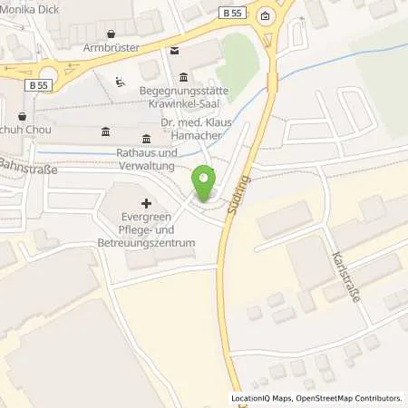 Standortübersicht der Tankstelle AggerEnergie GmbH in 51702 Bergneustadt