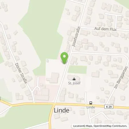 Standortübersicht der Tankstelle BELKAW GmbH in 51789 Lindlar