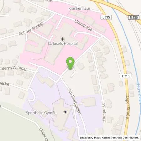 Standortübersicht der Tankstelle BIGGE ENERGIE GmbH & Co. KG in 57368 Lennestadt