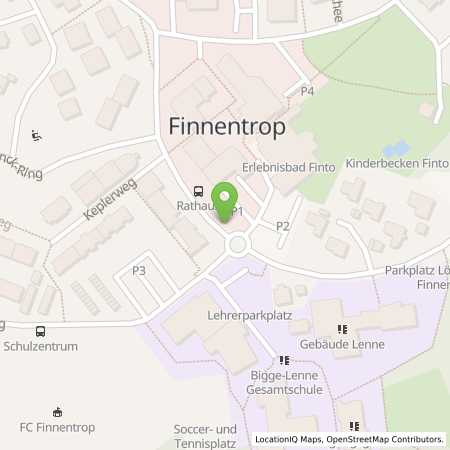 Standortübersicht der Strom (Elektro) Tankstelle: Gemeinde Finnentrop in 57413, Finnentrop