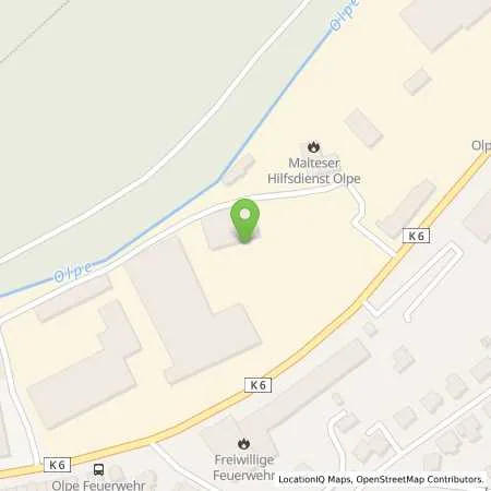 Standortübersicht der Tankstelle S+K Services GmbH in 57462 Olpe