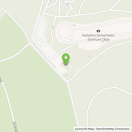 Standortübersicht der Strom (Elektro) Tankstelle: Olper Automobil-Club e.V. in 57462, Olpe