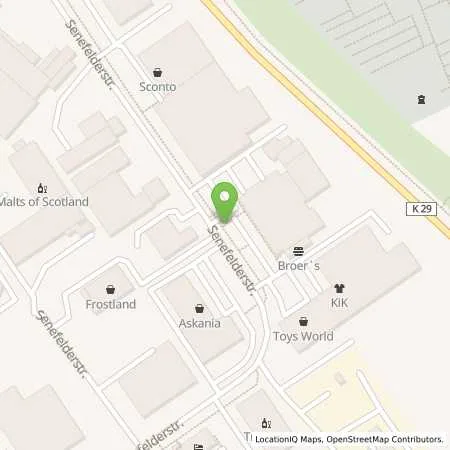 Standortübersicht der Tankstelle Westfalen Weser Netz GmbH in 33100 Paderborn