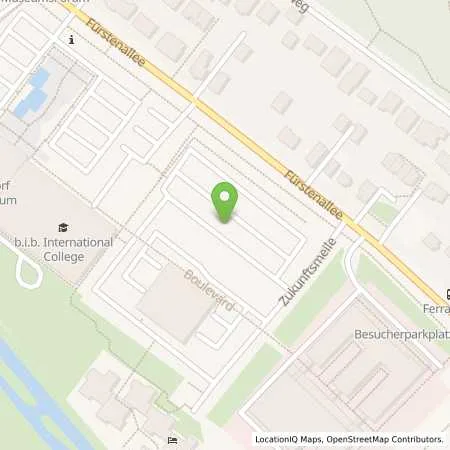 Standortübersicht der Tankstelle Fraunhofer-Gesellschaft zur Förderung der angewandten Forschung e. V. in 33102 Paderborn