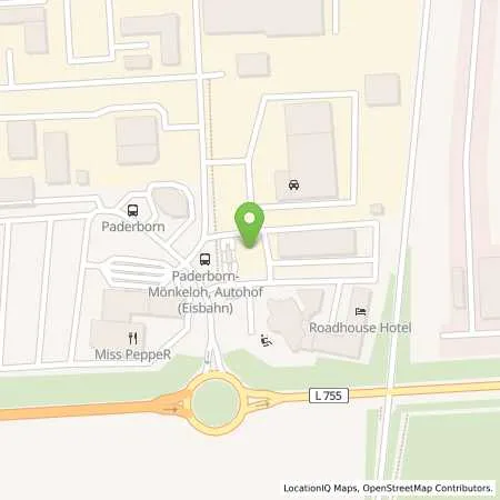 Standortübersicht der Tankstelle Fastned Deutschland GmbH & Co. KG in 33106 Paderborn