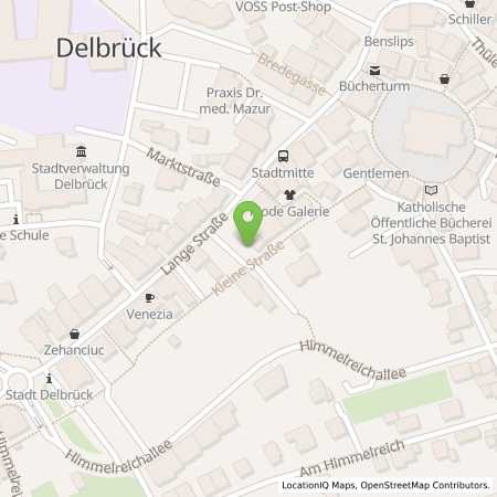 Standortübersicht der Strom (Elektro) Tankstelle: Charge-ON in 33129, Delbrck