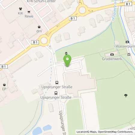 Standortübersicht der Tankstelle Westfalen Weser Netz GmbH in 33154 Salzkotten