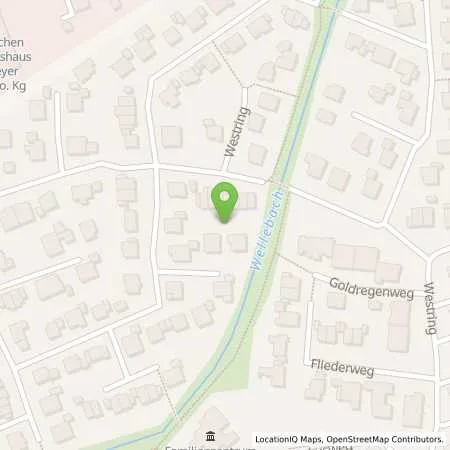 Standortübersicht der Tankstelle Autohaus Niggemeier GmbH & Co. KG in 33154 Salzkotten