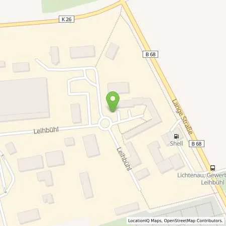 Standortübersicht der Tankstelle Westfalen Weser Netz GmbH in 33165 Lichtenau