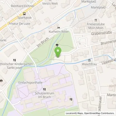 Standortübersicht der Tankstelle Westfalen Weser Netz GmbH in 33175 Bad Lippspringe