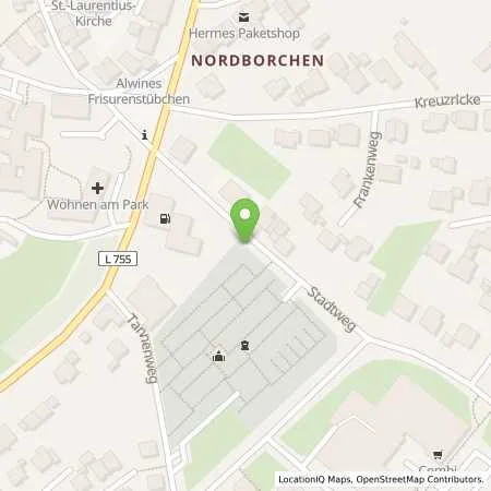 Standortübersicht der Tankstelle Westfalen Weser Netz GmbH in 33178 Borchen