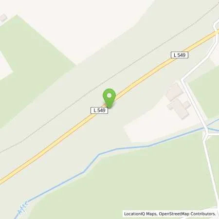 Standortübersicht der Tankstelle innogy SE in 33181 Bad Wünnenberg