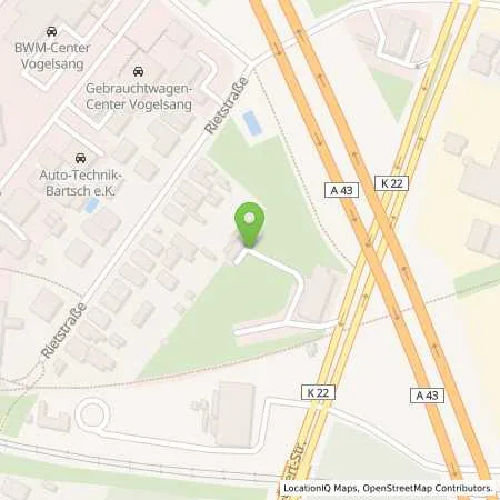 Standortübersicht der Tankstelle GfE Gesellschaft für Elektromobilität in 45659 Recklinghausen