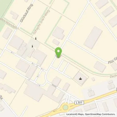 Standortübersicht der Tankstelle Hertener Stadtwerke GmbH in 45699 Herten