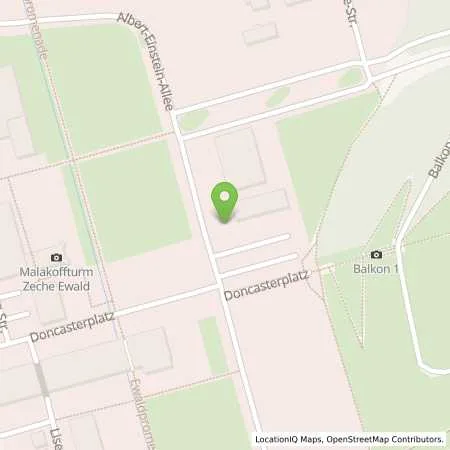 Standortübersicht der Tankstelle Hertener Stadtwerke GmbH in 45699 Herten