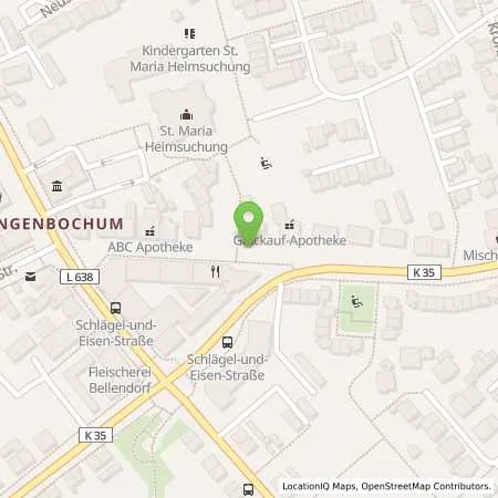 Standortübersicht der Tankstelle Hertener Stadtwerke GmbH in 45701 Herten