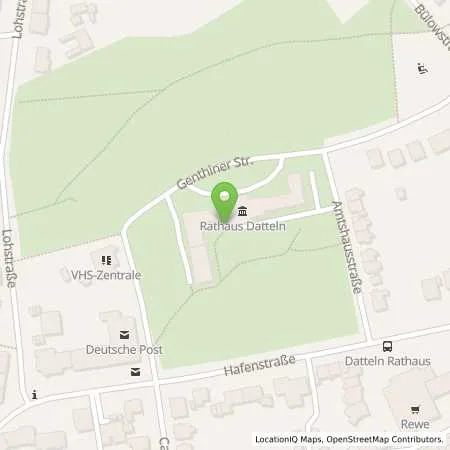 Standortübersicht der Tankstelle innogy eMobility Solutions GmbH in 45711 Datteln