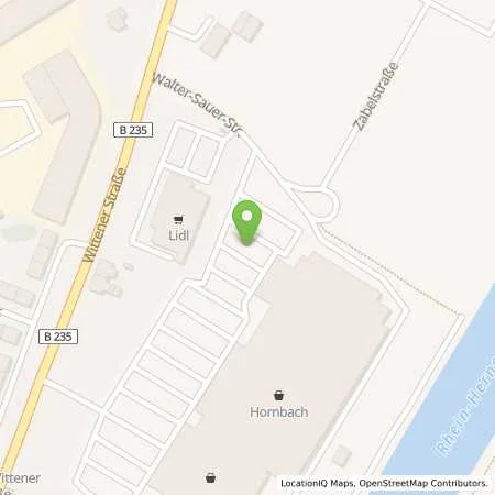 Standortübersicht der Tankstelle Pfalzwerke AG in 45711 Datteln