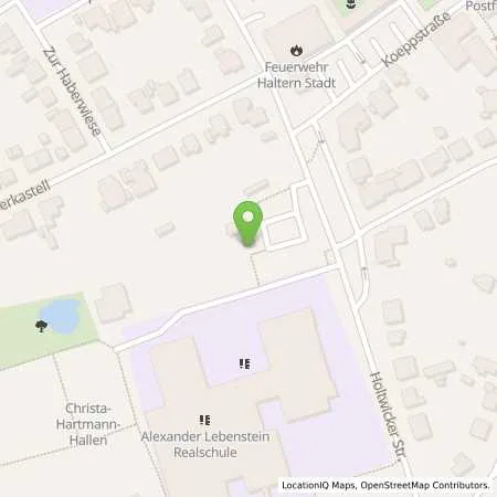 Standortübersicht der Tankstelle Stadtwerke Haltern am See GmbH in 45721 Haltern am See