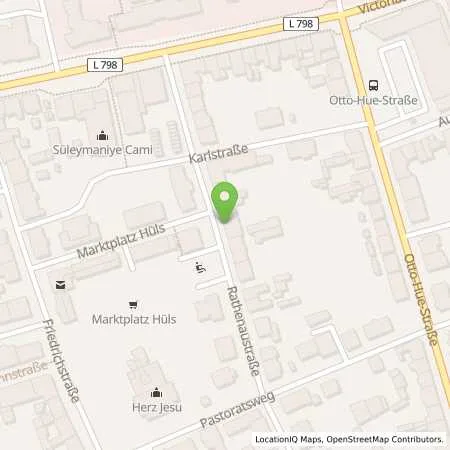 Standortübersicht der Tankstelle innogy eMobility Solutions GmbH in 45772 Marl