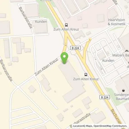 Standortübersicht der Tankstelle AHAG Dorsten GmbH & Co. KG in 46282 Dorsten