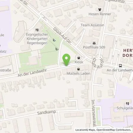 Standortübersicht der Tankstelle innogy SE in 46284 Dorsten