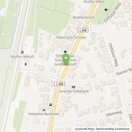 Standortübersicht der Tankstelle innogy SE in 46286 Dorsten