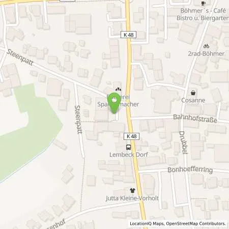 Standortübersicht der Tankstelle innogy SE in 46286 Dorsten