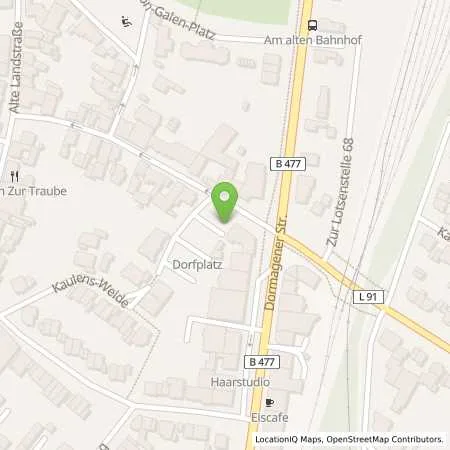 Standortübersicht der Tankstelle innogy SE in 50129 Bergheim