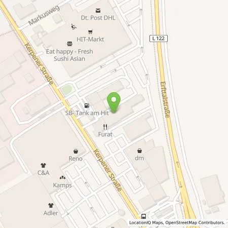 Standortübersicht der Tankstelle Allego GmbH in 50170 Kerpen