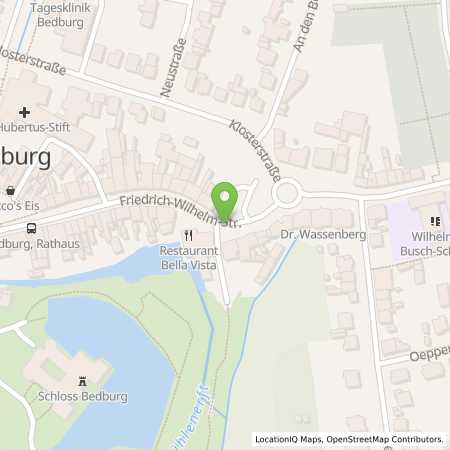 Standortübersicht der Strom (Elektro) Tankstelle: innogy SE in 50181, Bedburg