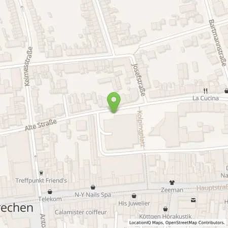 Standortübersicht der Tankstelle innogy SE in 50226 Frechen