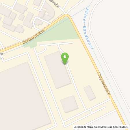 Standortübersicht der Strom (Elektro) Tankstelle: Mercedes-Benz AG in 50259, Pulheim