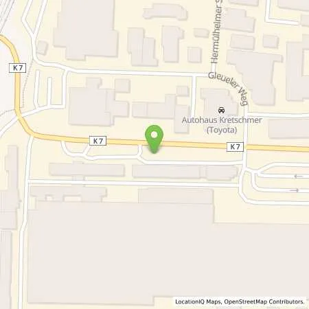 Standortübersicht der Tankstelle innogy eMobility Solutions GmbH in 50321 Brühl