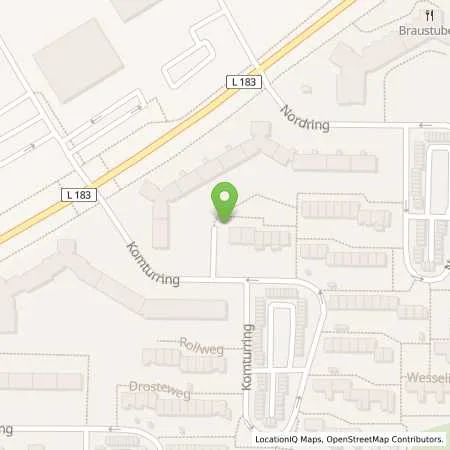 Standortübersicht der Tankstelle Vonovia Energie Service GmbH in 50354 Hürth