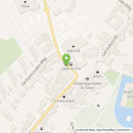 Standortübersicht der Tankstelle ALDI SÜD in 50374 Erfstadt