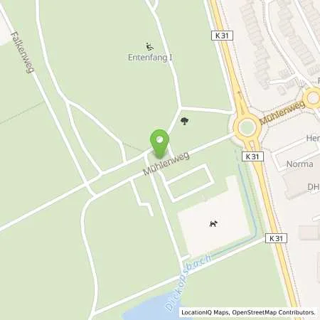 Standortübersicht der Tankstelle innogy SE in 50389 Wesseling