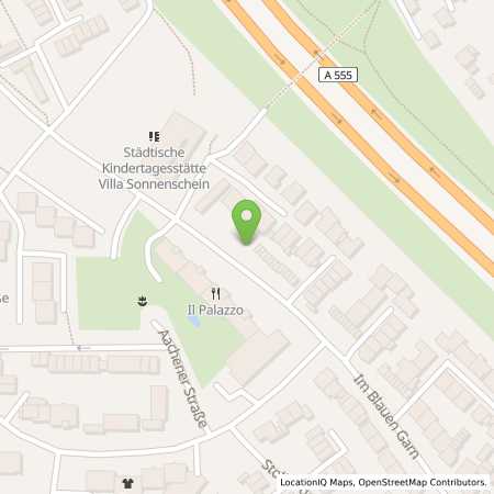 Standortübersicht der Strom (Elektro) Tankstelle: innogy SE in 50389, Wesseling