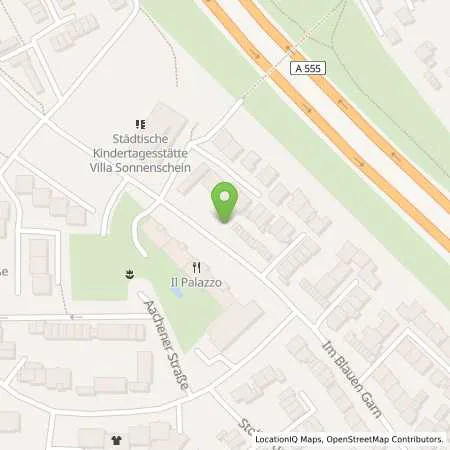 Standortübersicht der Tankstelle innogy SE in 50389 Wesseling