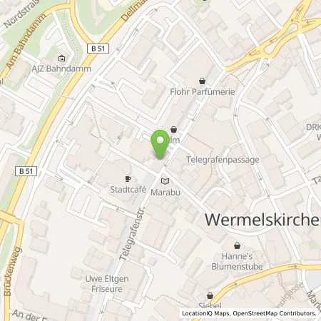 Standortübersicht der Tankstelle BEW Bergische Energie- und Wasser-GmbH in 42929 Wermelskirchen