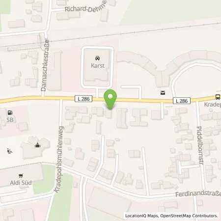 Standortübersicht der Tankstelle Autohaus Kaltenbach GmbH & Co. KG in 51469 Bergisch Gladbach