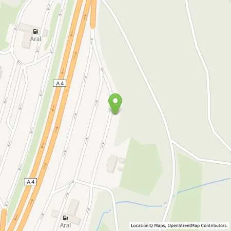 Standortübersicht der Tankstelle EnBW mobility+ AG und Co.KG in 51491 Overath