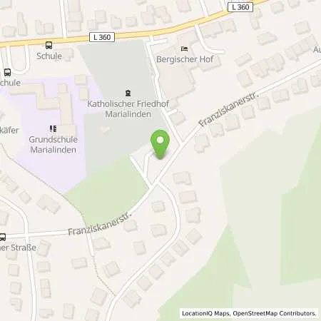 Standortübersicht der Tankstelle Stadtwerke Overath Energie GmbH in 51491 Overath