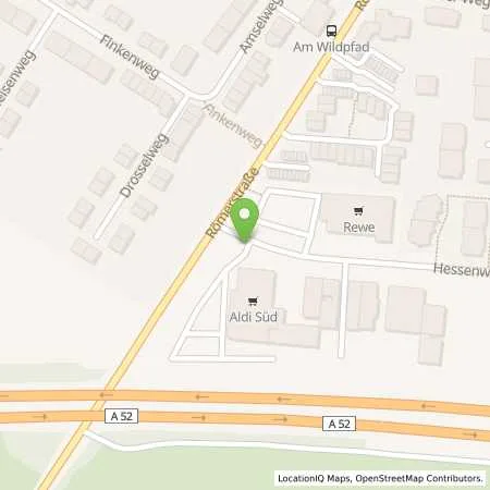 Standortübersicht der Tankstelle ALDI SÜD in 40667 Meerbusch
